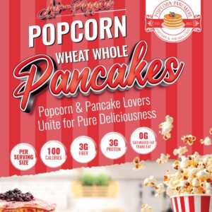Air-Popped Popcorn Whole Wheat Pancakes